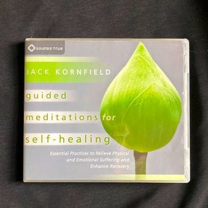 Jack Kornfield guided meditations for self healing, double CD.